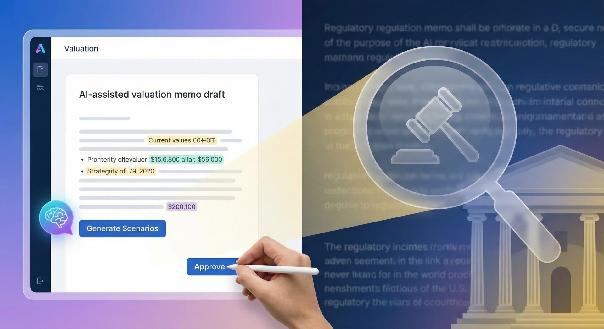 AI assisting with portfolio valuations under regulatory and LP scrutiny.